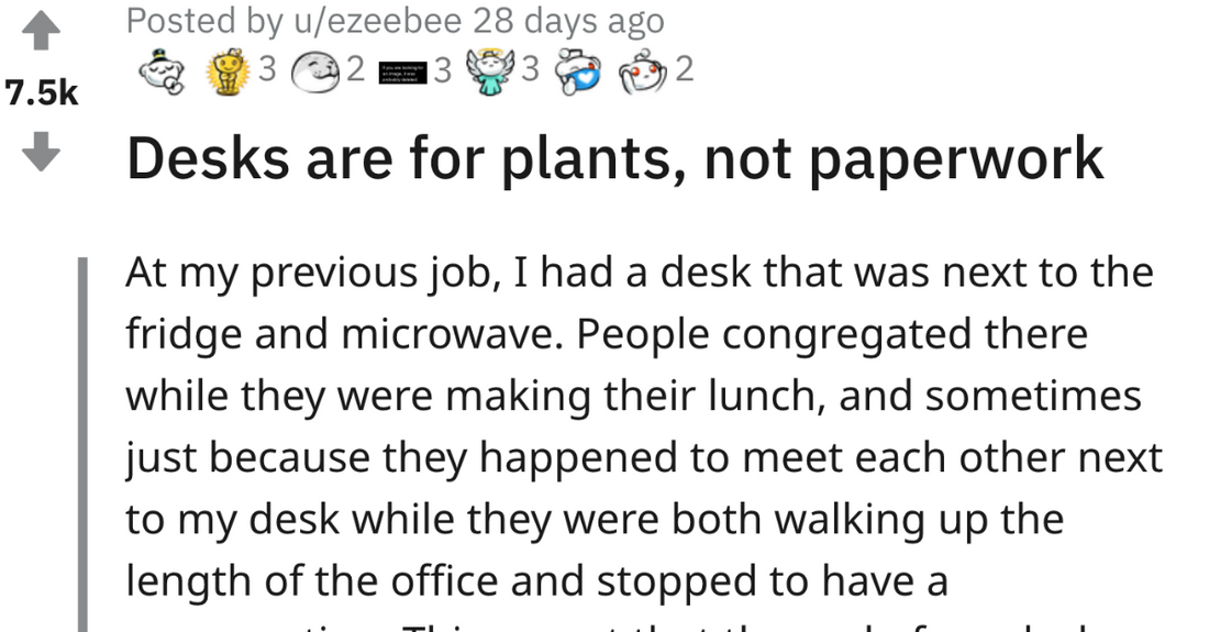 Guy Finds Perfect Solution For Co-Workers Dumping Papers On His Desk