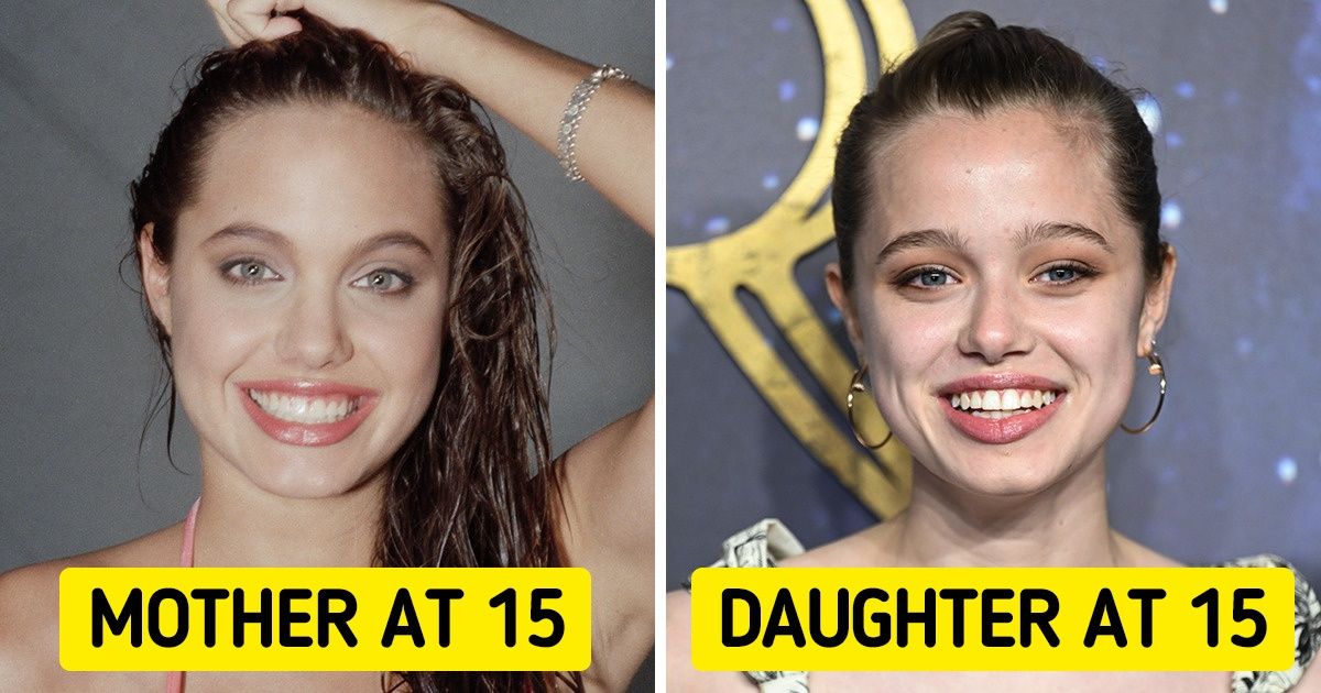 15 Side-by-Side Photos Of Celebrities And Their Children At The Same Age