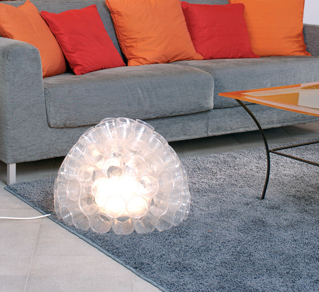 DIY Designer Light Diffuser: Transform a Lamp with Plastic Cups