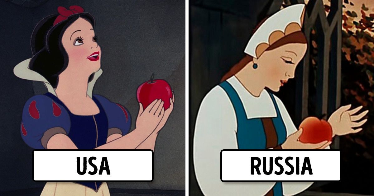What Famous Cartoons Look Like in Other Countries - grandgoldman.com