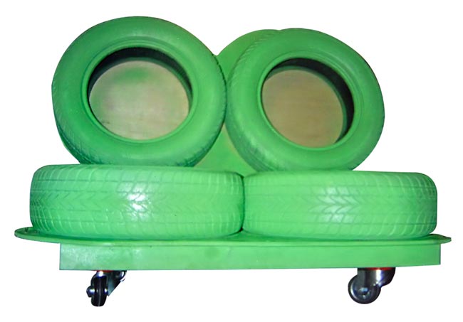 DIY Tire Sofa: Creative Reuse of Old Tires