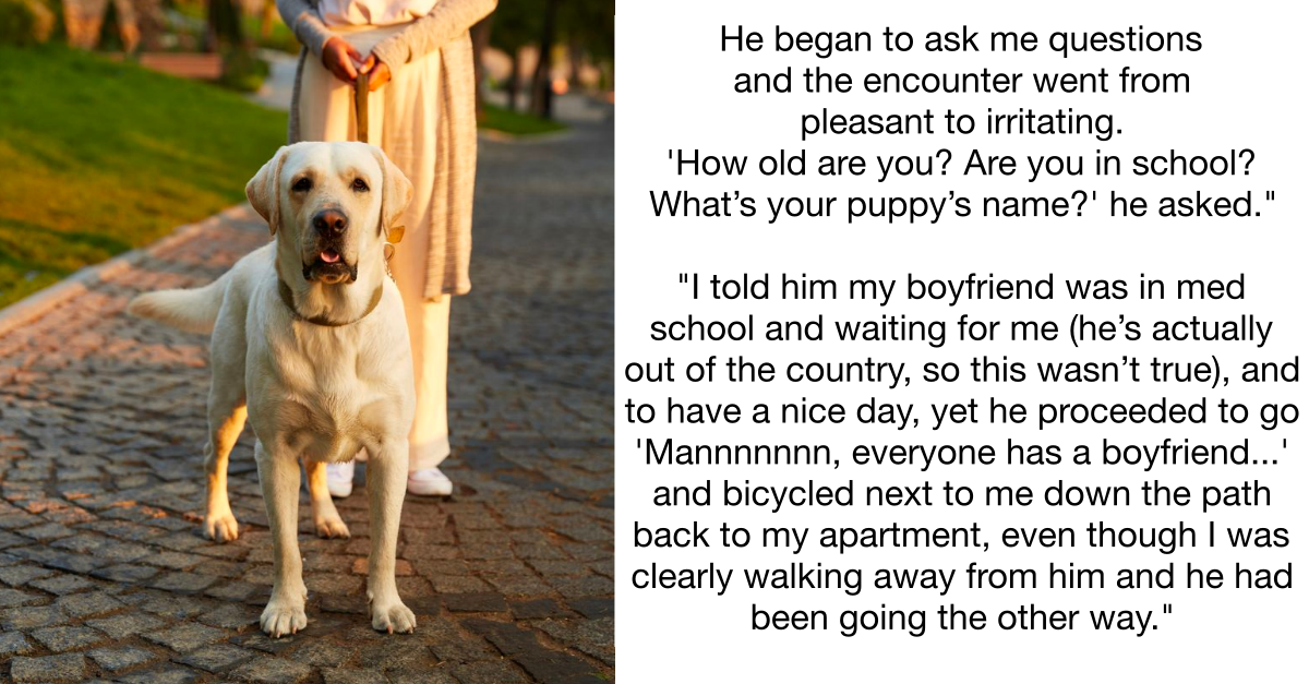Brave Puppy Senses The Worst Ahead And Saves His Human