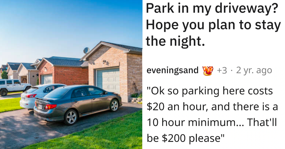 Man Gets His Car Taken Away Till Morning For Not Asking Permission To Park On Strangers Driveway - grandgoldman.com