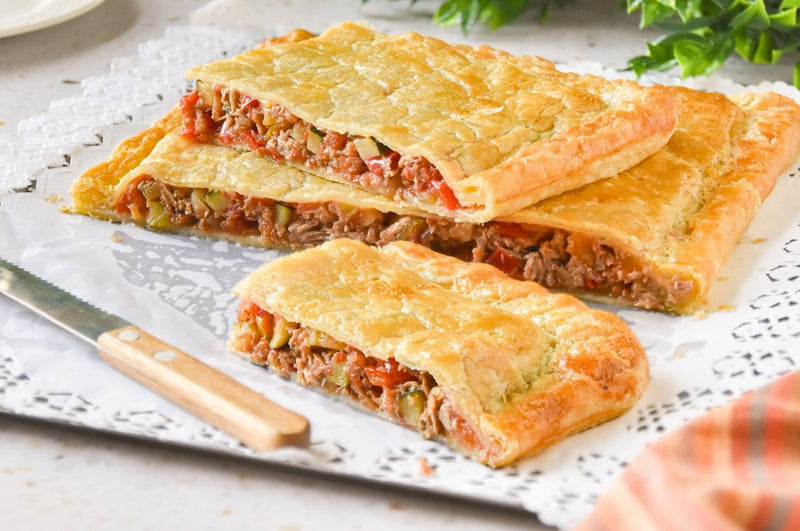 Pisto and Tuna Empanada Recipe: Easy Spanish Puff Pastry Pie