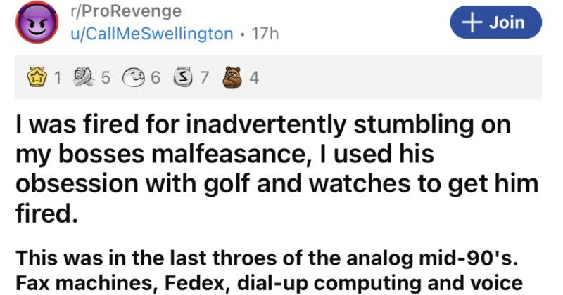 Employee Who Gets Fired For His Manager’s Wickedness, Gets Ice-cold Revenge - grandgoldman.com