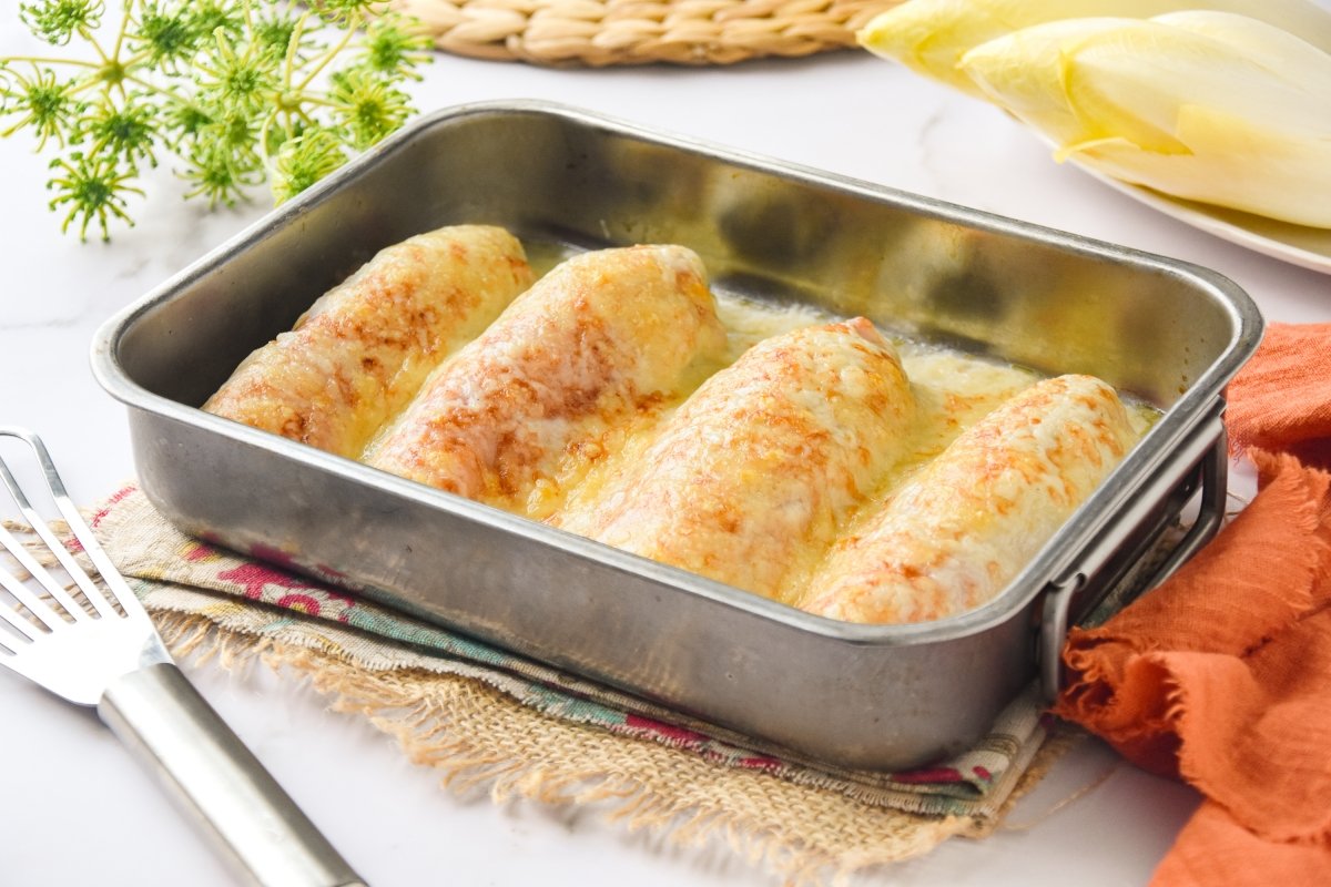 Endives with Ham Recipe: Easy French Gratin Classic