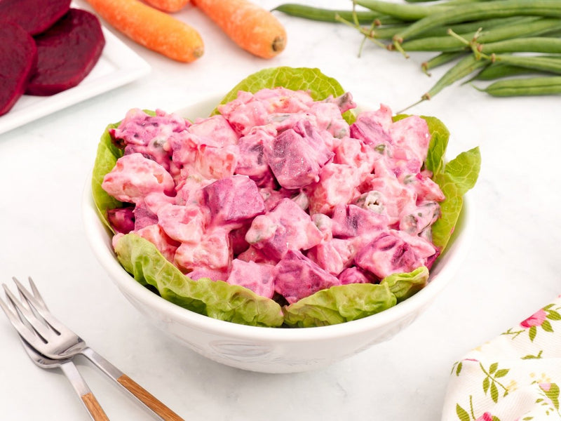 Peruvian Russian Salad Classic Side Dish Recipe - grandgoldman.com