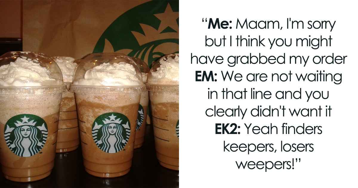 Entitled Mother Lets Her Kids ‘Sample’ Someone Else’s Starbucks Drink, Regrets It
