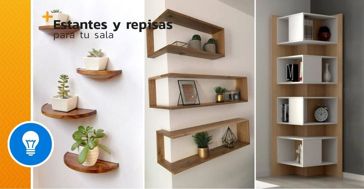 10 Shelves and shelves that you can implement in your living room or bedroom - grandgoldman.com