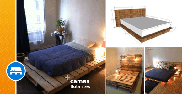 Modern Design Bed with Floating Perspective! - grandgoldman.com