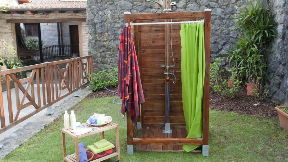 Learn how to close an outdoor shower - grandgoldman.com