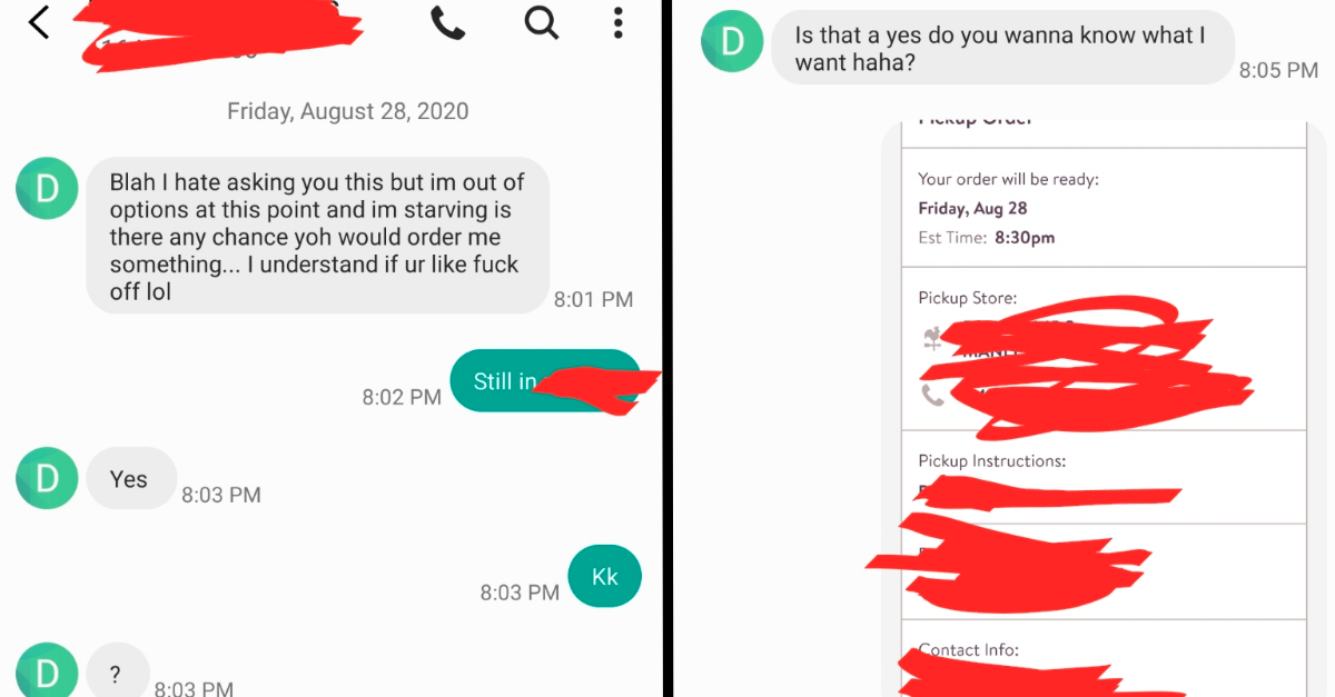 Broke Ex BF Goes Crazy Because This Girl Ordered Him A Pizza Instead Of Wings - grandgoldman.com