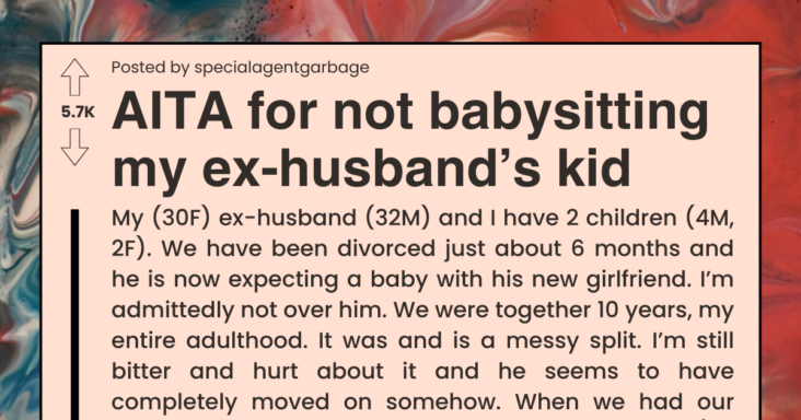 Redditor Asks If She Is Wrong For Not Babysitting Her Ex-Husband’s Kid