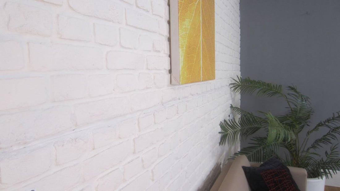 Learn how to cover a wall with decorative brick - grandgoldman.com