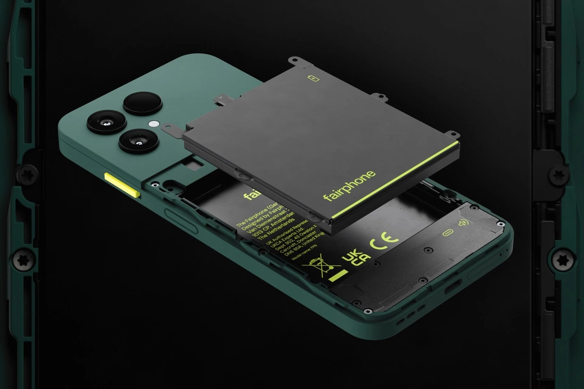 The smaller Fairphone 6 has exchangeable accessories and software support for 8 years
