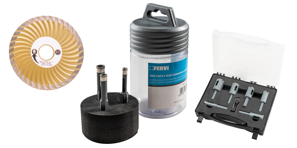 Fervi Diamond Cutting & Drilling Tools: A DIY Guide