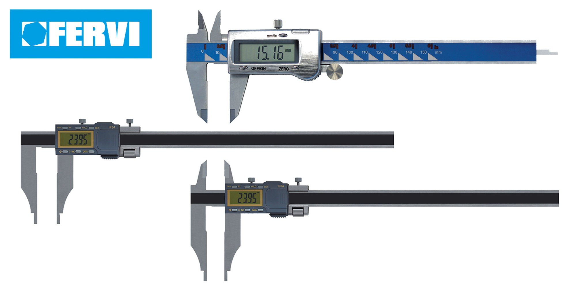 Fervi Electronic Calipers: High Precision at Your Fingertips