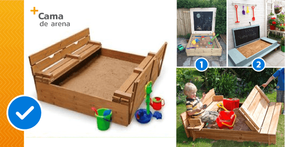 Incredible wooden sandbox with fold-out lid! - grandgoldman.com