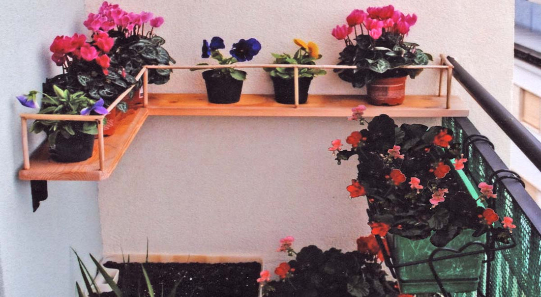 How to Build a Solid Wood Corner Planter for Your Balcony