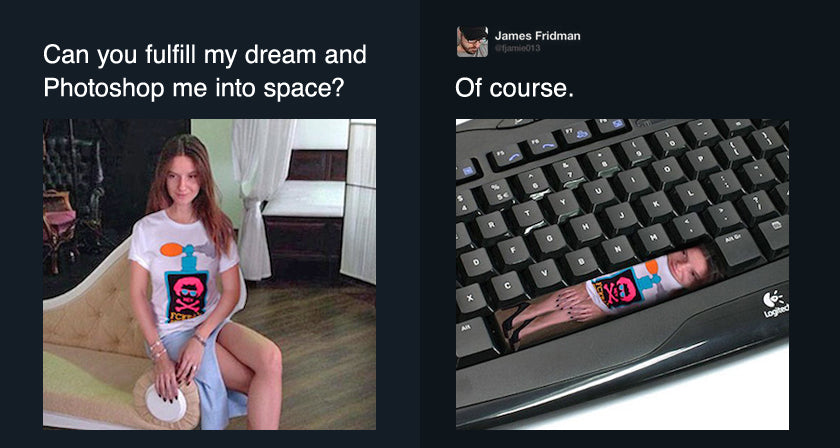 This Photoshop Artist Has The Best Reply To People Who Ask Him To Photoshop Their Pics - grandgoldman.com