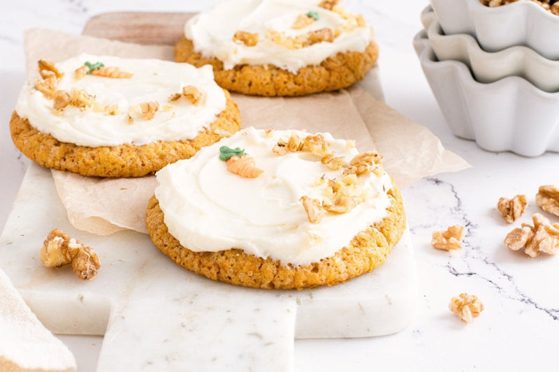 Carrot Cookies Recipe: Soft, Spiced and Cream Cheese Frosted