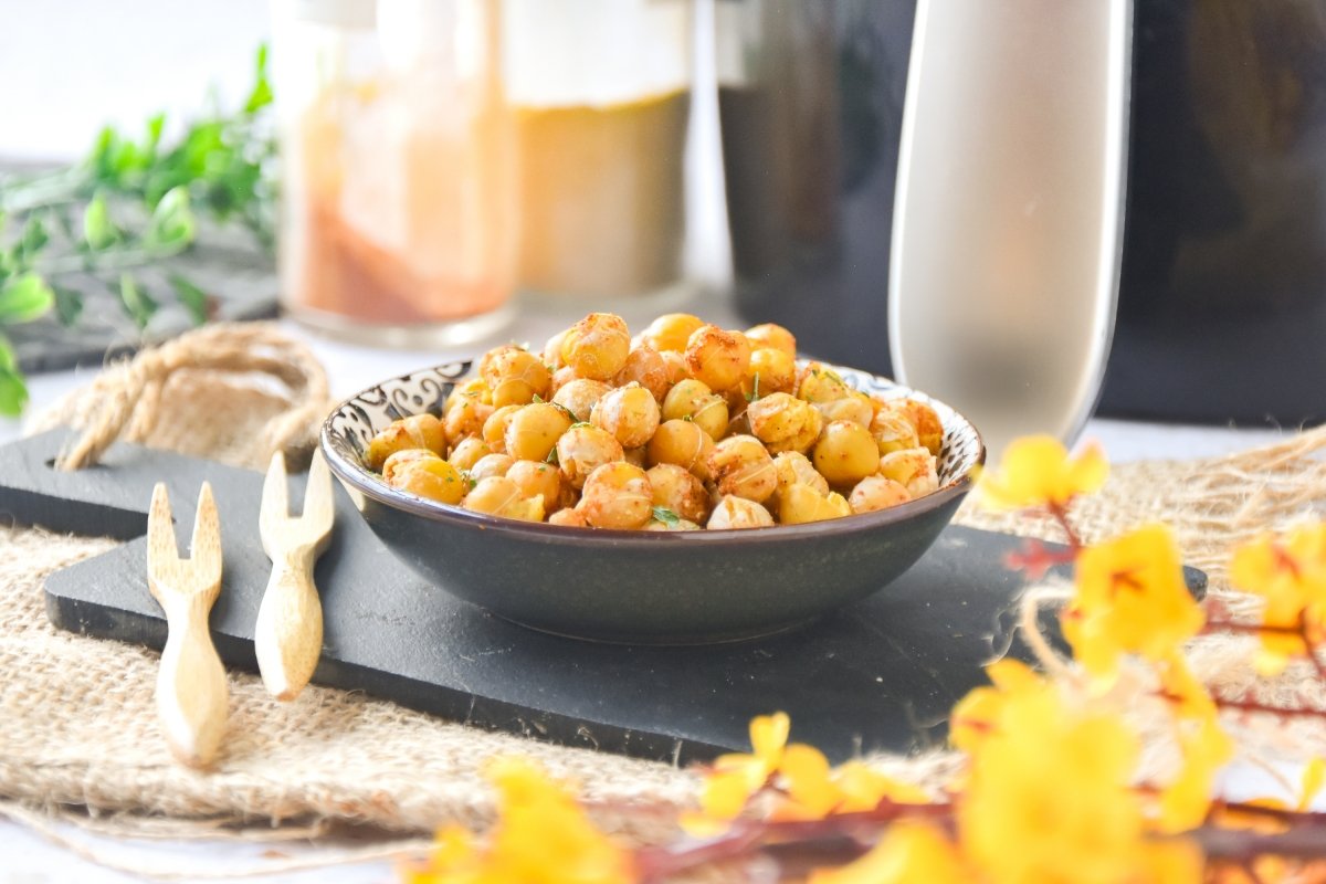 Air Fryer Chickpeas Recipe: Crispy Spanish Snack Sensation