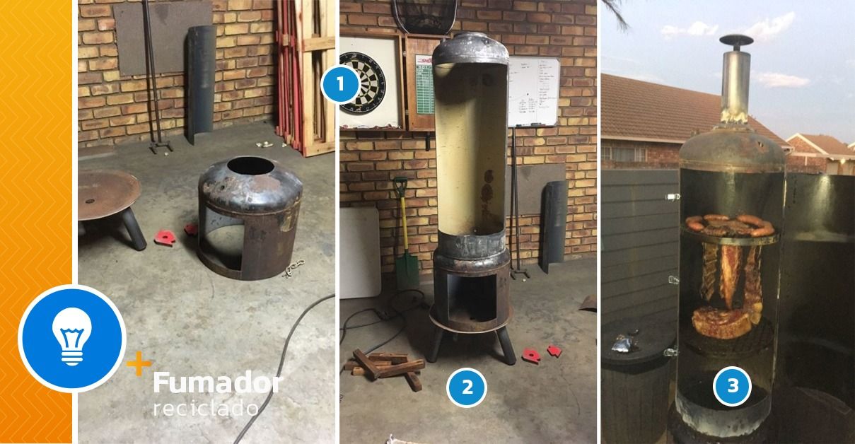 Building a Smoker by Recycling Two Useless Water Heaters! - grandgoldman.com