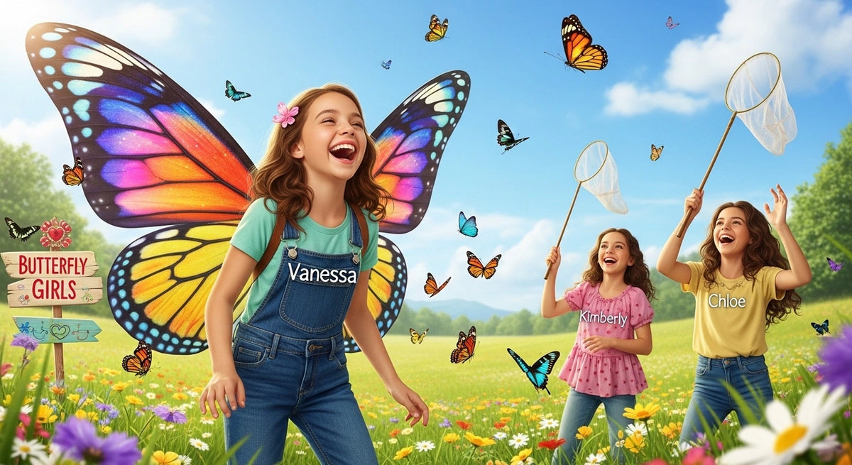 Names That Mean Butterfly: 379+ Free-Spirited Girl Name Ideas