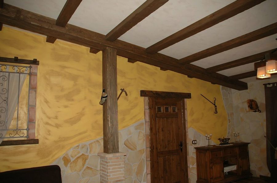 How to Install Faux Wood Beams - grandgoldman.com