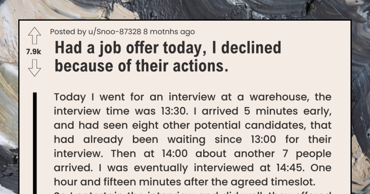 Employee Rejects A Job Offer Because Of The Management’s Actions - grandgoldman.com