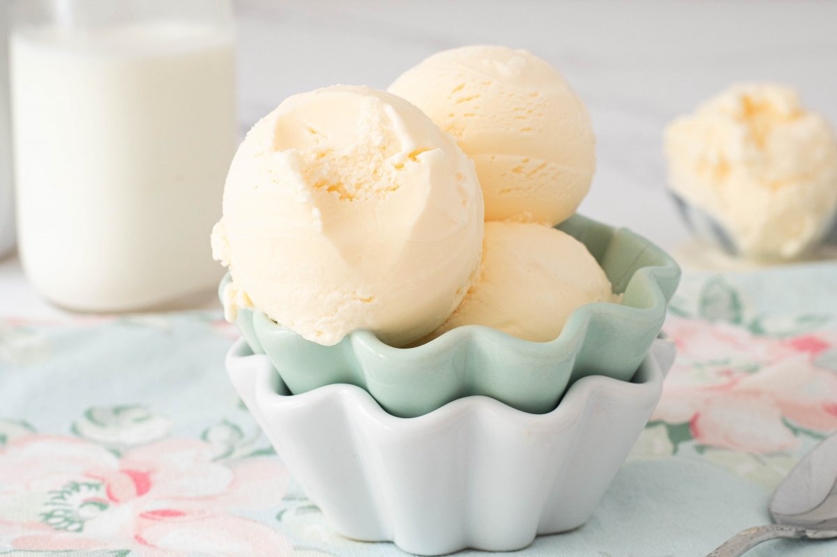 Milk Ice Cream: Creamy Homemade Classic Vanilla Dessert (58)