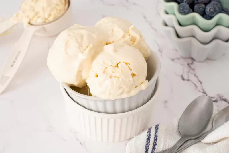 Protein Ice Cream Recipe (Healthy High-Protein Dessert) - grandgoldman.com