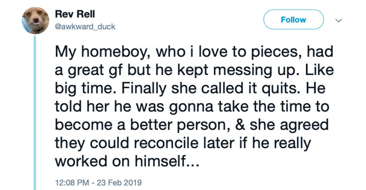 Twitter Story Explains Why Men Or Women Should Not Play Games In Relationships - grandgoldman.com