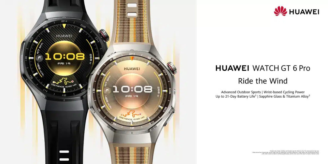 Huawei presents Watch GT 6 and Ultimate 2: With durability, accuracy and 21-day battery life