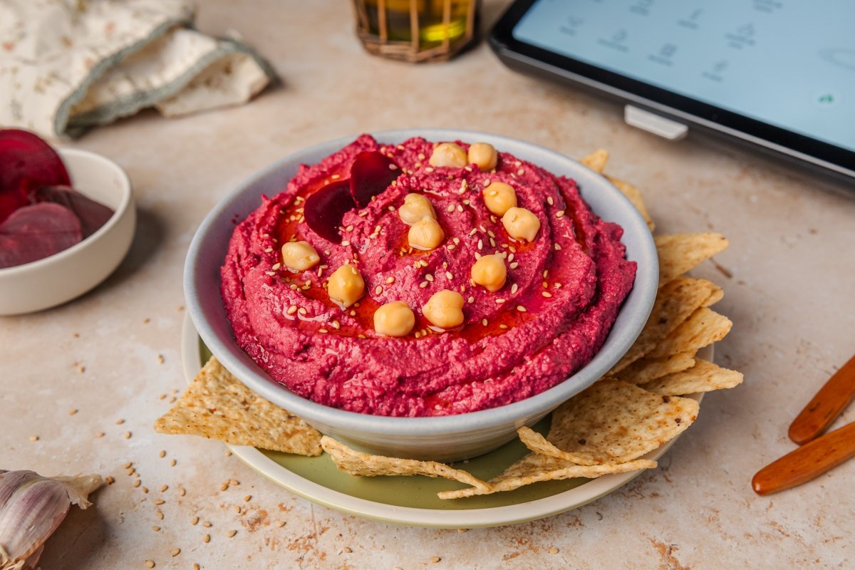 Beet Hummus Recipe: Vibrant Thermomix Middle Eastern Dip
