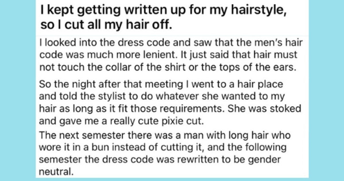 Female Firefighter Was Called Out For Her Hairstyle, Cuts All Her Hair Off And Gets The Dress Code Rewritten