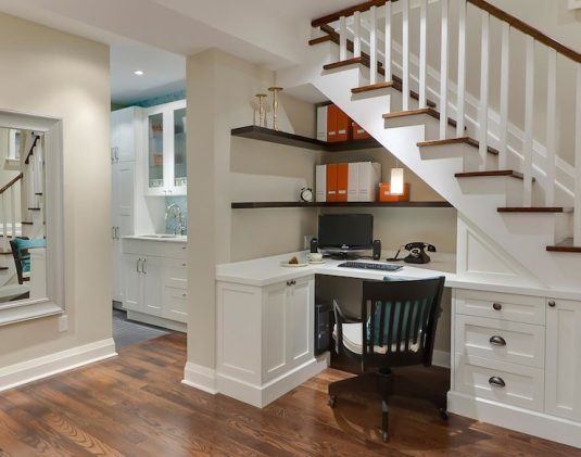 12 Ideas on how to take advantage of the space under the stairs - grandgoldman.com