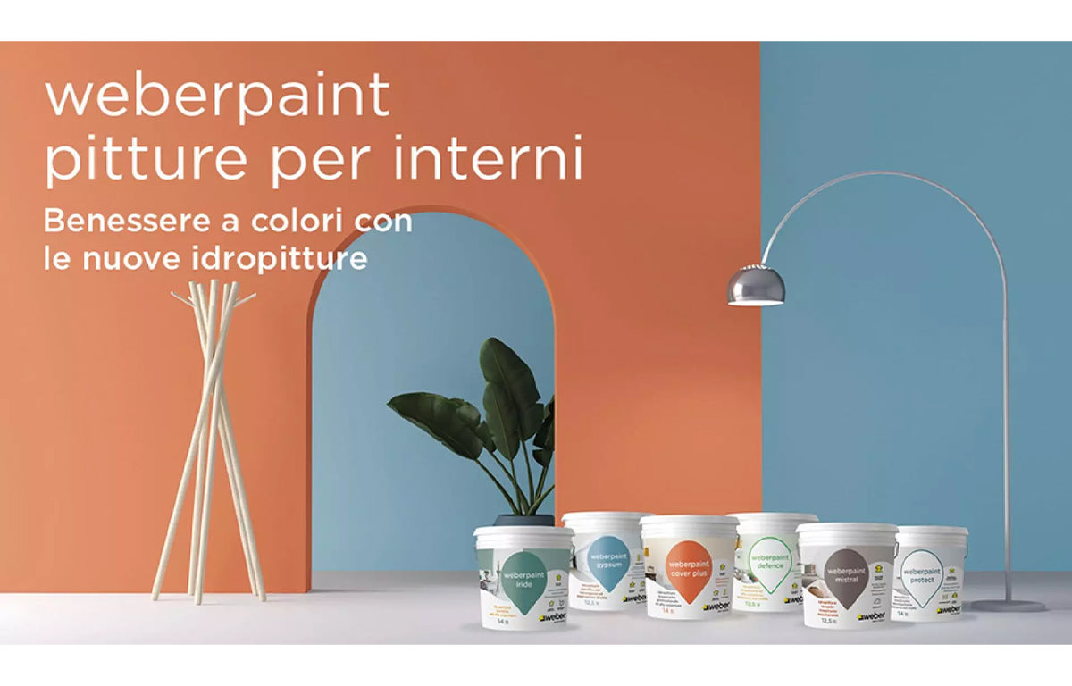 Weberpaint Interior Paints: Versatility, Function & Wide Color Range