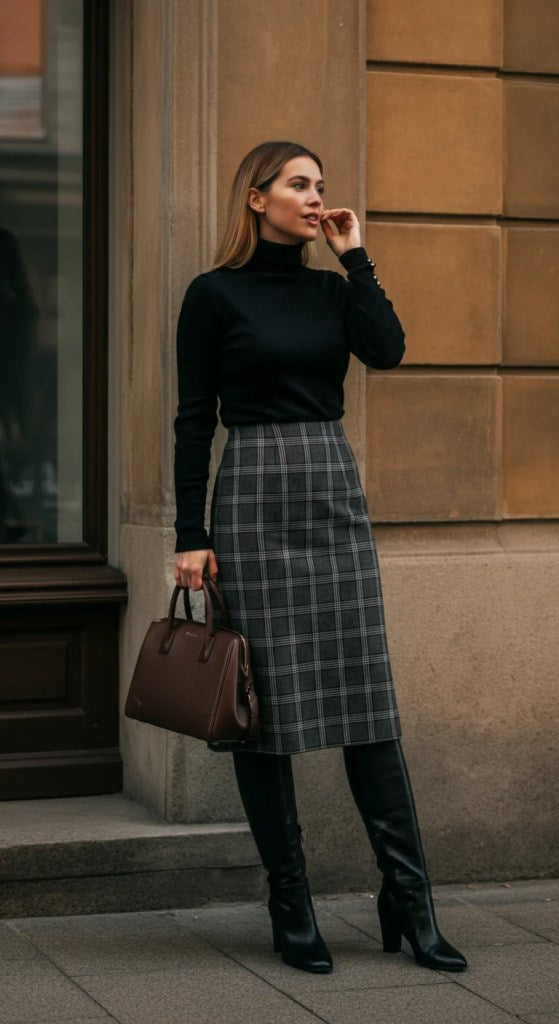 15 Plaid Skirt Outfit Ideas for a Preppy Touch