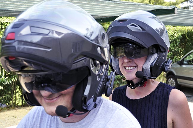 How to Install a Motorcycle Helmet Intercom System