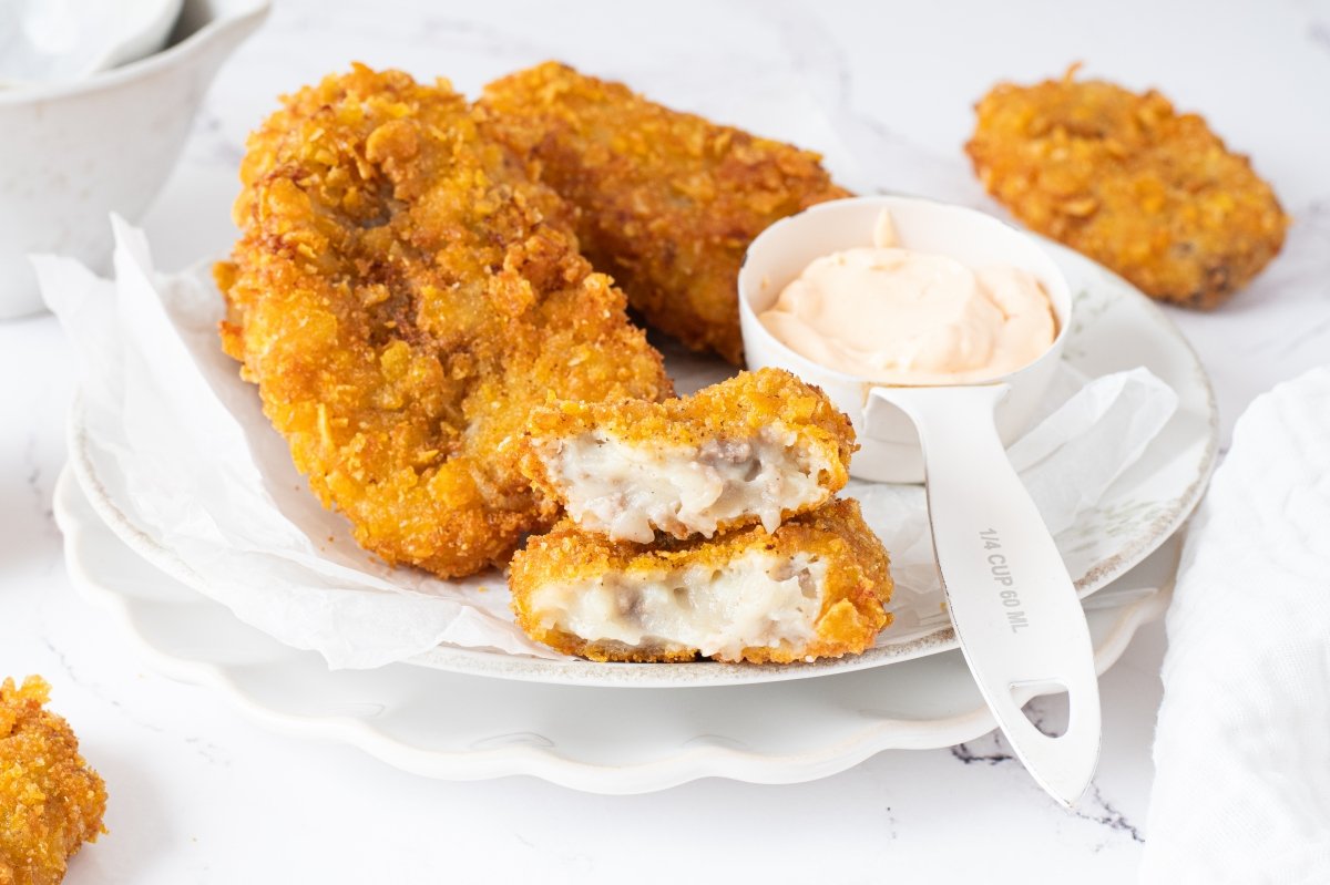 Korokke Recipe: Crispy Japanese Potato and Beef Croquettes