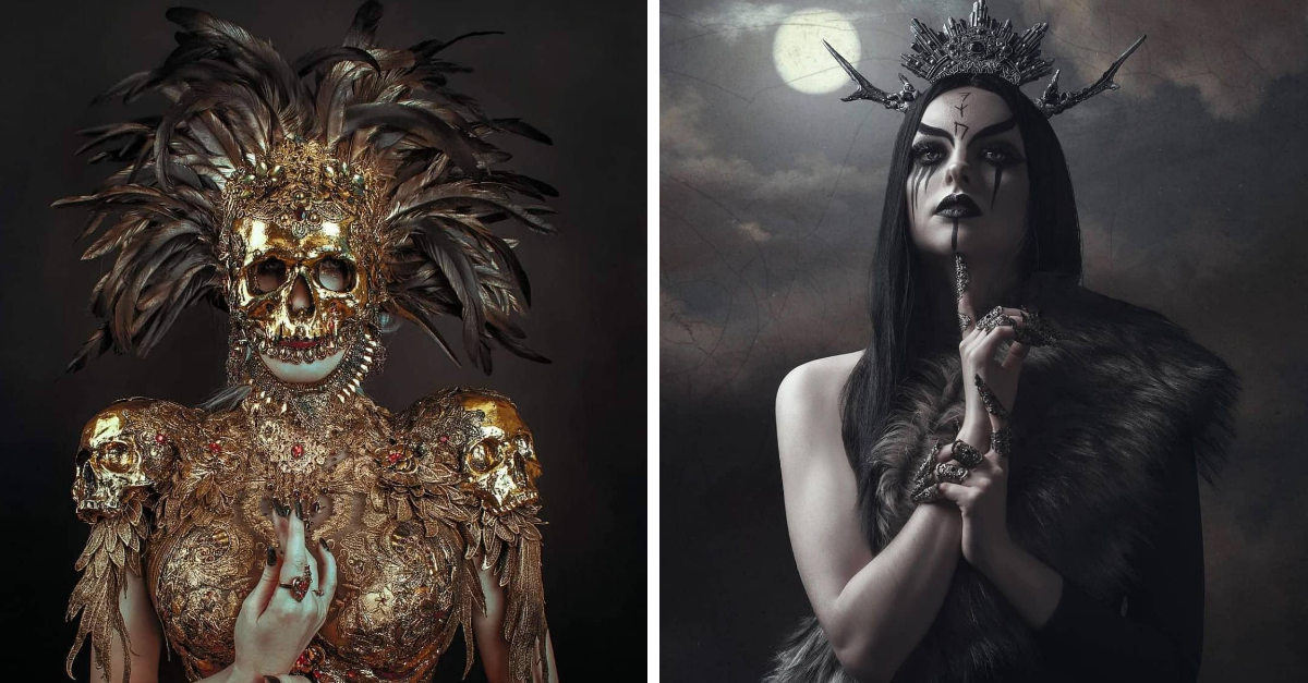 Artist Creates Beautifully Intricate Mask And Head Pieces That Will Blow You Away