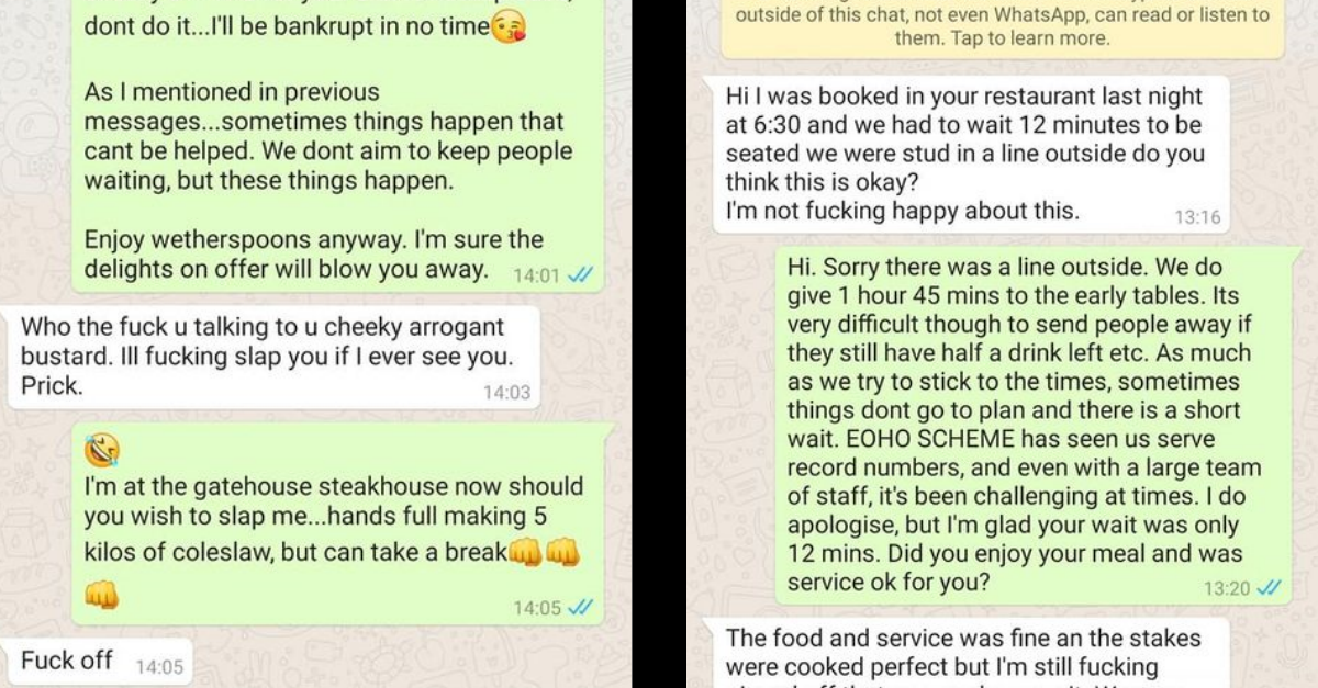 Impatient Woman Goes Full Karen Mode For Told To be Seated