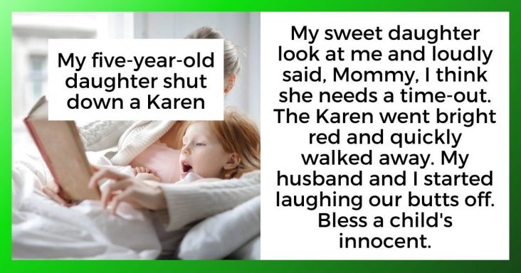 Karen Gets Told To Be Put On A Time-Out By A 5-Year-Old Kid - grandgoldman.com