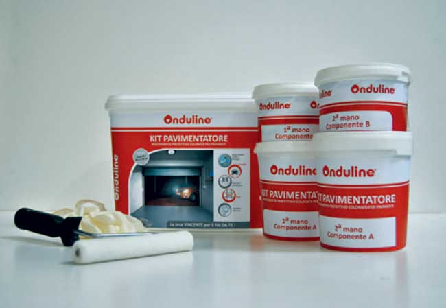 Onduline Paving Kit: Durable, Waterproof Epoxy Floor Coating