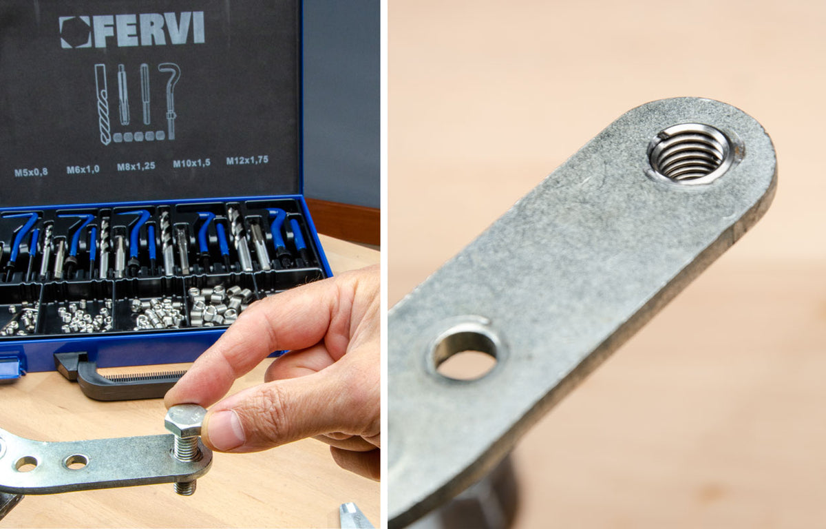 Fervi Thread Repair Kit | Fix That Stripped Bolt for Good