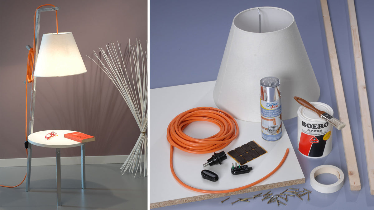 Build a Side Table with Integrated Lamp: DIY Guide