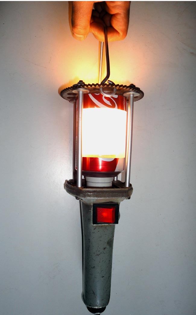 DIY Recycled Lamp: Build a Unique Light from Scrap Materials