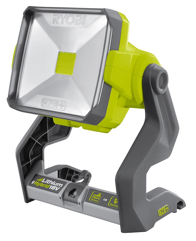 Ryobi R18ALH-0 Hybrid LED Work Light Review: Power & Portability