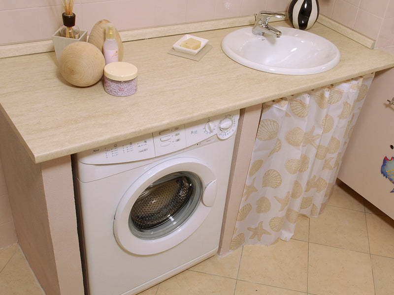 How to Build a Recessed Washing Machine Niche in Your Bathroom
